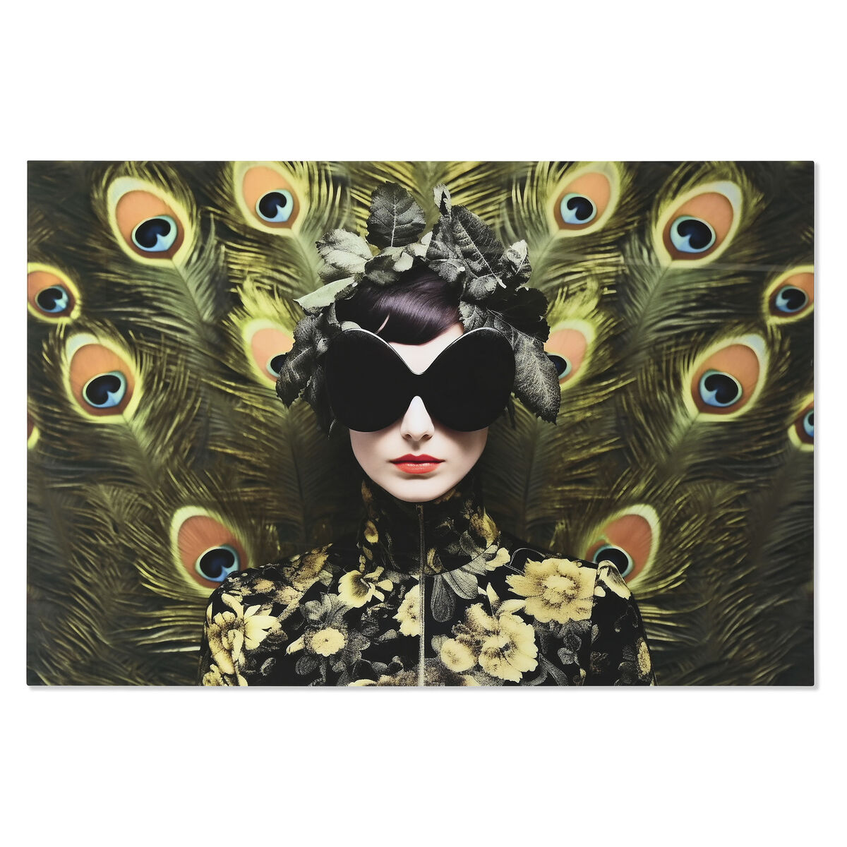 Painting Home ESPRIT Tempered Glass 150 x 0,4 x 100 cm