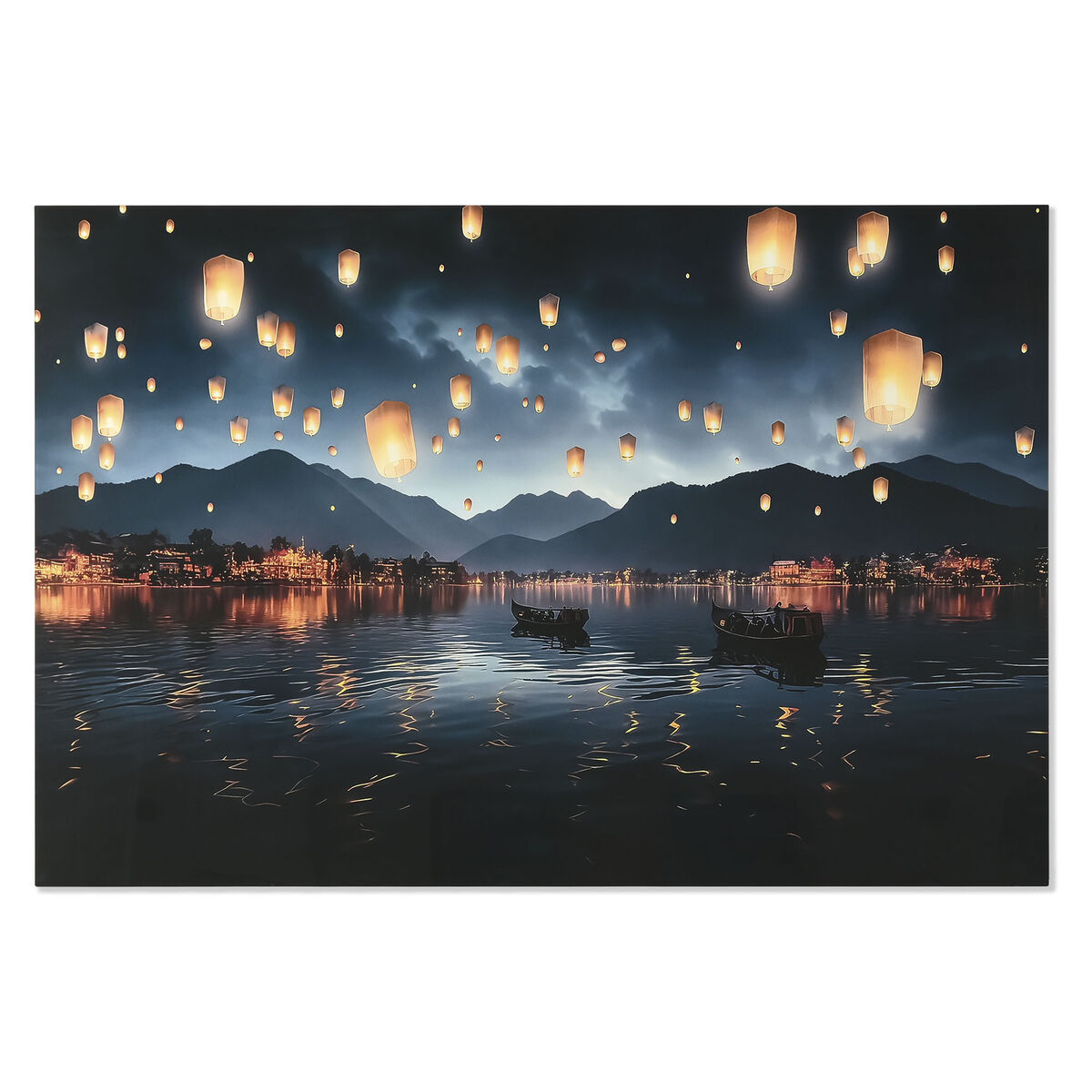 Painting Home ESPRIT Printed 150 x 0,4 x 100 cm