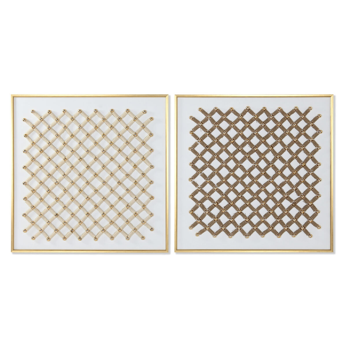 Canvas Home ESPRIT polystyrene Canvas 100 x 3,5 x 100 cm