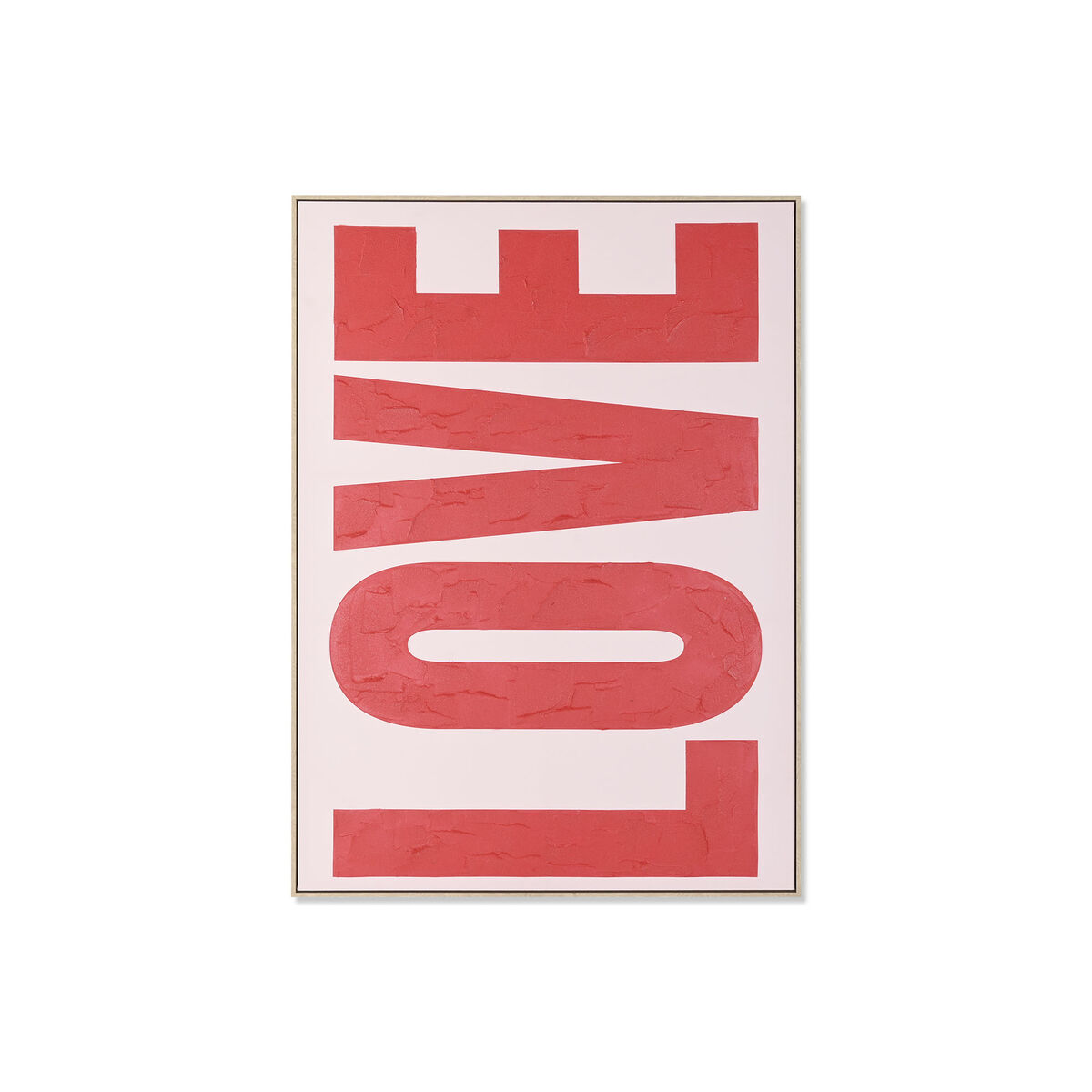 Canvas Home ESPRIT Love polystyrene Canvas 103 x 4,5 x 143 cm 103 x 4 x 143 cm