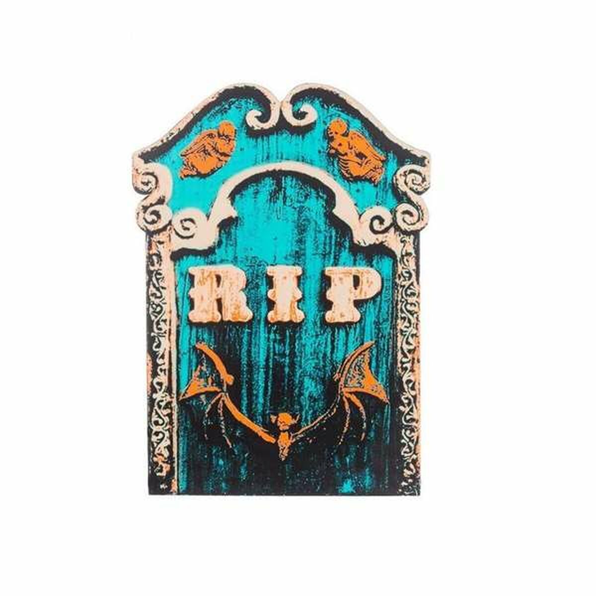 Halloween Decorations My Other Me Tombstone 39 X 0,5 X 59 Cm Fluorescent