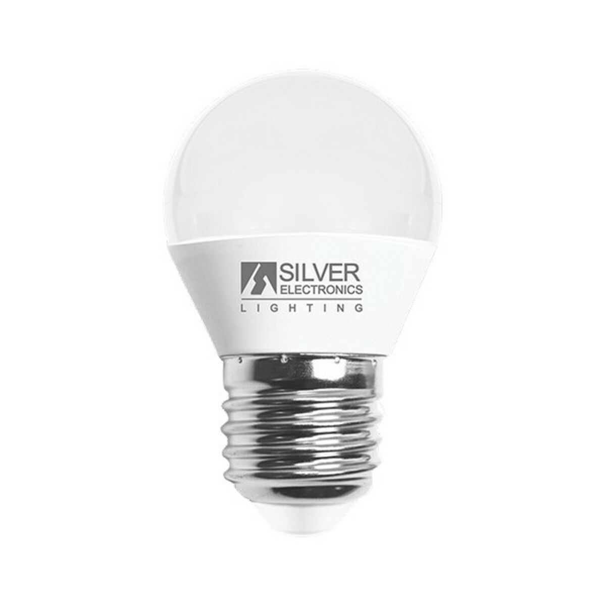 Spherical LED Light Bulb Silver Electronics 960727 E27 7W 3000K