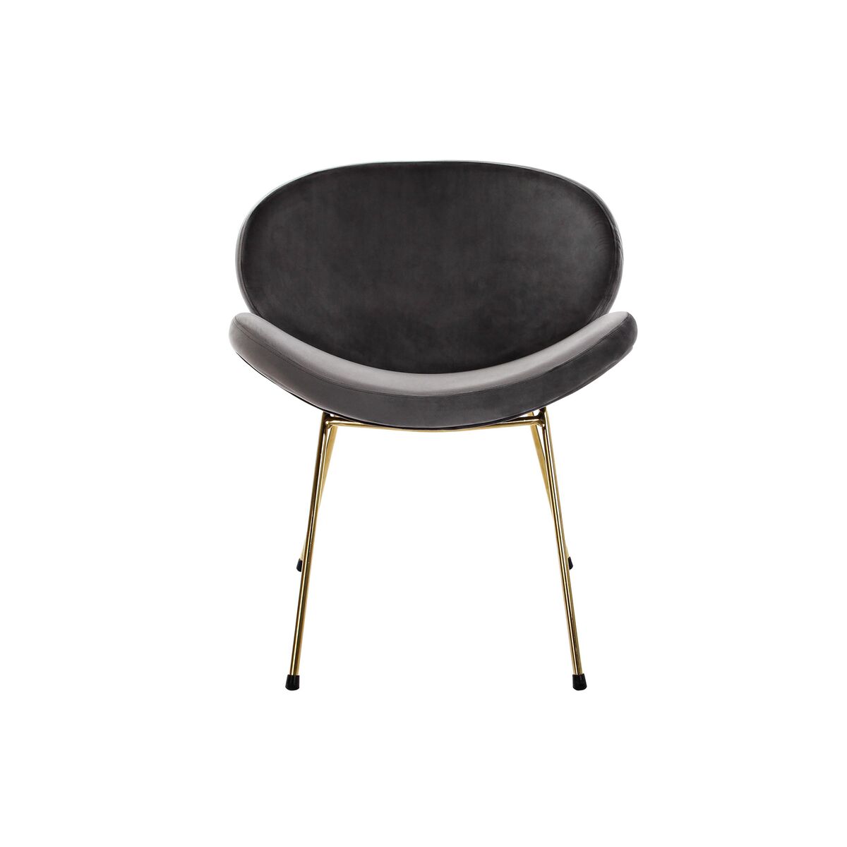 Chair DKD Home Decor 62 x 58 x 73 cm Black Golden Metal