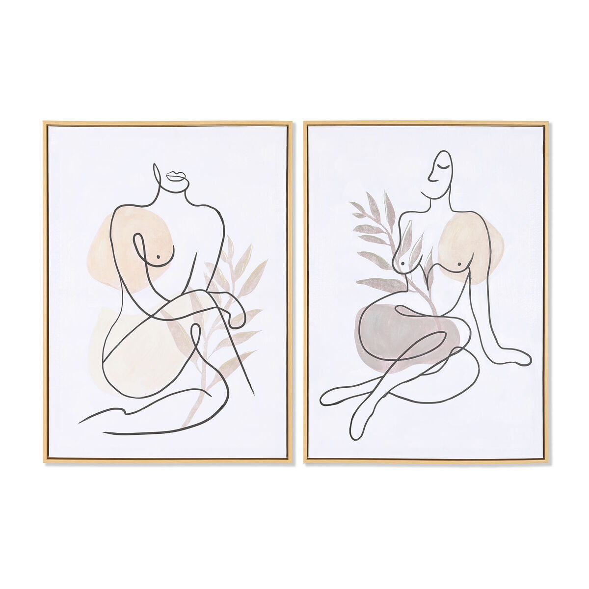 Canvas DKD Home Decor polystyrene Canvas 50 x 3,5 x 70 cm