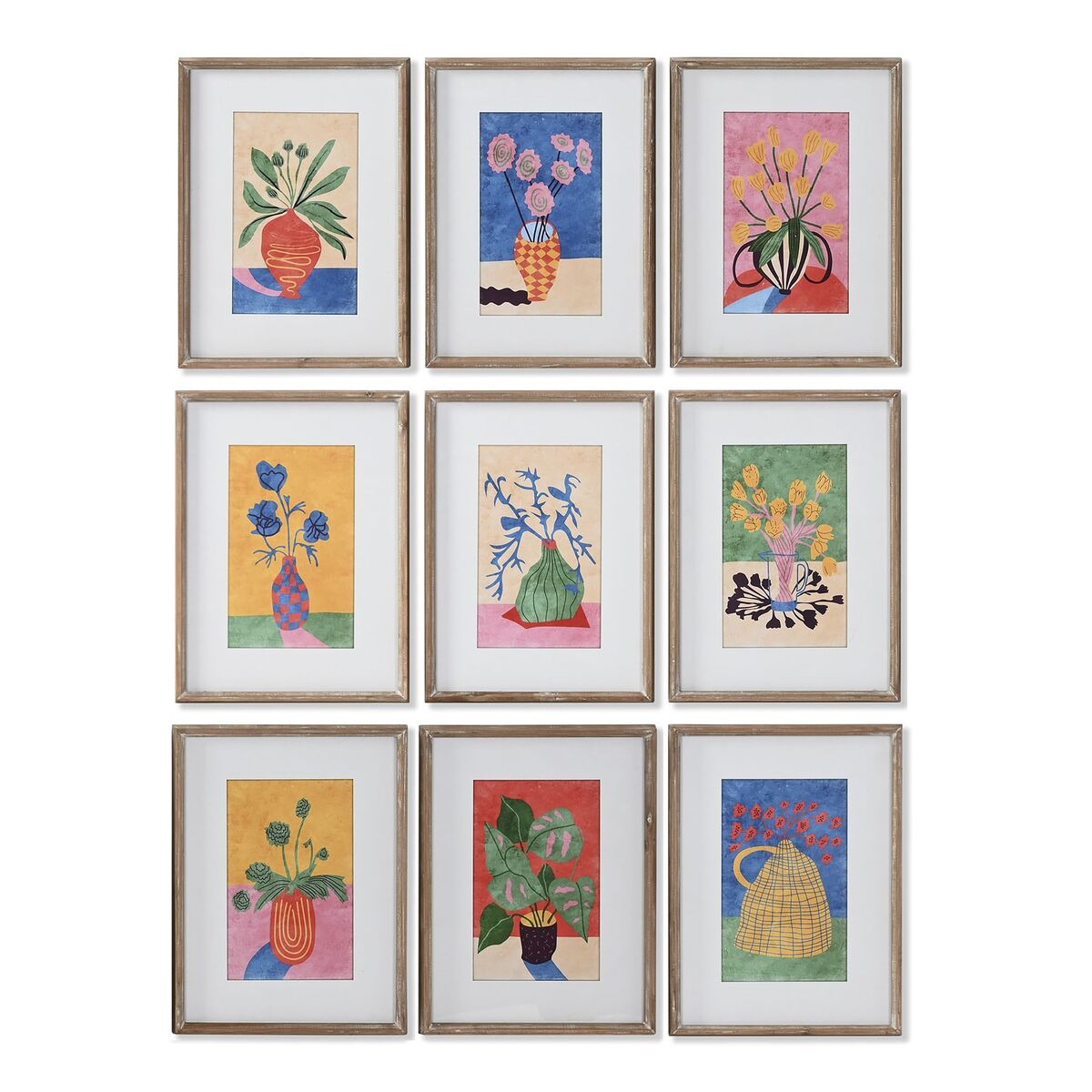 Painting Home ESPRIT Crystal Fir 30 x 2,5 x 40 cm